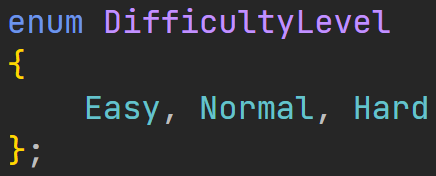 Typ wyliczeniowy "enum" w języku C