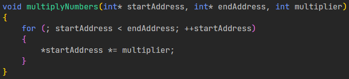 Obsługa tablicy jako wskaźnik w języku C