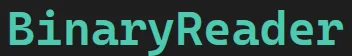 Klasa "BinaryReader" w języku C# Klasa "BinaryReader" w języku C#