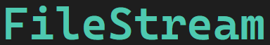 Klasa "FileStream" w języku C#