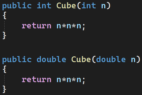 Przeciążanie metody w języku C#