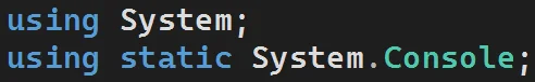 Słowo kluczowe "using" w języku C# Słowo kluczowe "using" w języku C#