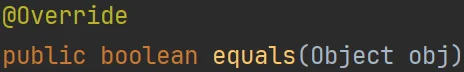 Metoda "equals" w języku Java Metoda "equals" w języku Java