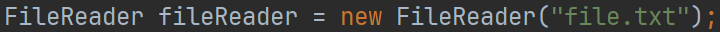 Klasa "FileReader" w języku Java