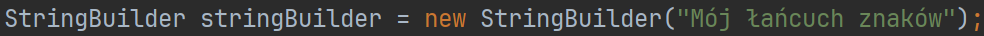 Klasa "StringBuilder" w języku Java