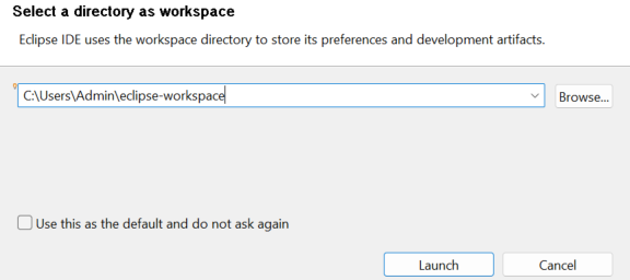 Tworzenie projektu dla pierwszego programu w języku Java w "Eclipse"
