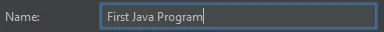 Tworzenie projektu dla pierwszego programu w języku Java w "IntelliJ IDEA" - część druga