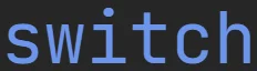 Instrukcja wielokrotnego wyboru "switch" w języku JavaScript