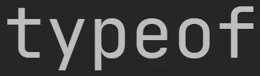 Słowo kluczowe "typeof" w języku JavaScript