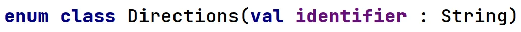 Klasa wyliczeniowa w języku Kotlin