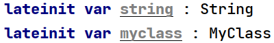 Słowo kluczowe "lateinit" w języku Kotlin