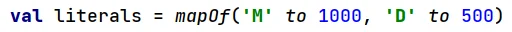 Funkcja "mapOf" w języku Kotlin
