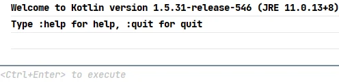 "REPL" w języku Kotlin w programie "IntellijIDEA"