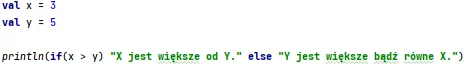 Wyrażenie warunkowe w języku Kotlin Wyrażenie warunkowe w języku Kotlin