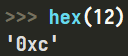 Funkcja "hex" w Pythonie (systemy liczbowe)