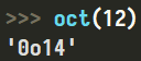 Funkcja "oct" w Pythonie (systemy liczbowe)