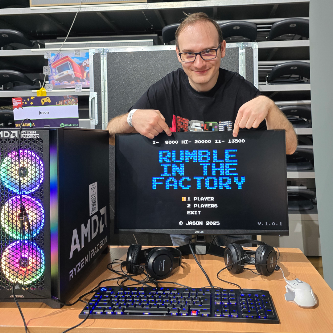 Jason z "Rumble In The Factory" na 36. MFKiG w Łodzi
