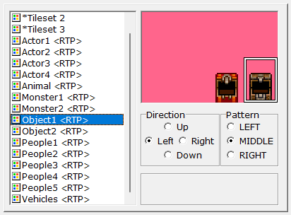 Konfiguracja grafiki otwartej skrzyni w "RPG Maker 2000"/"RPG Maker 2003"
