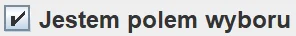 Wygląd komponentu "JCheckBox" w "Swing"