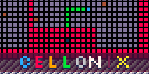 Logo gry "Cellonix" Logo gry "Cellonix"