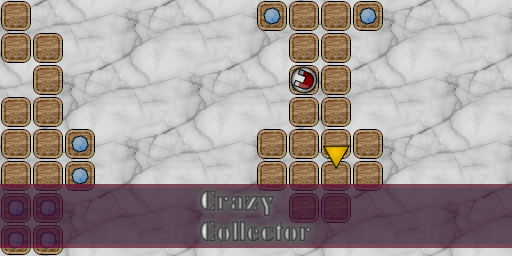 Logo gry "Crazy Collector" Logo gry "Crazy Collector"