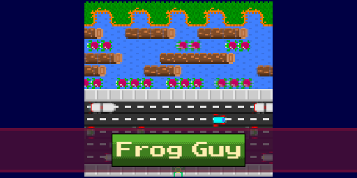 Logo gry "Frog Guy" Logo gry "Frog Guy"