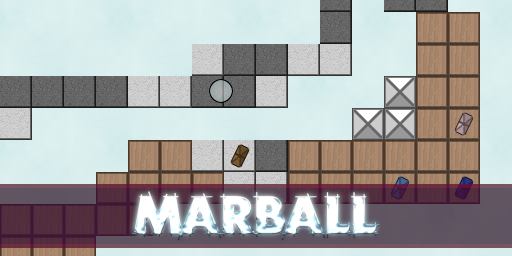 Logo gry "Marball" Logo gry "Marball"