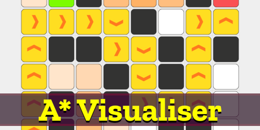 Logo programu "A* Visualiser" Logo programu "A* Visualiser"